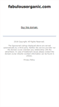 Mobile Screenshot of fabulousorganic.com